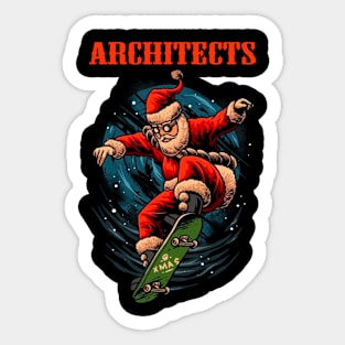 ARCHITECTS BAND XMAS Sticker